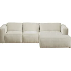 KARE Design Canapés D Angle Henry Creme Droite 285X170Cm