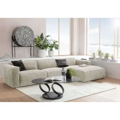 KARE Design Canapés D Angle Henry Creme Droite 285X170Cm