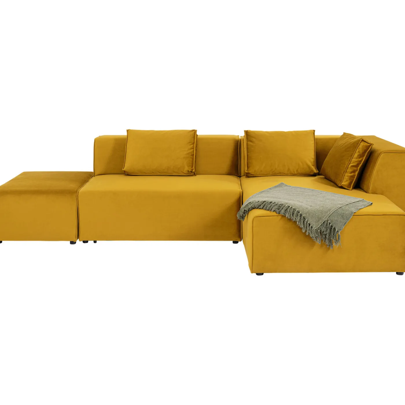 KARE Design Canapés D Angle Infinity Ambre Droite