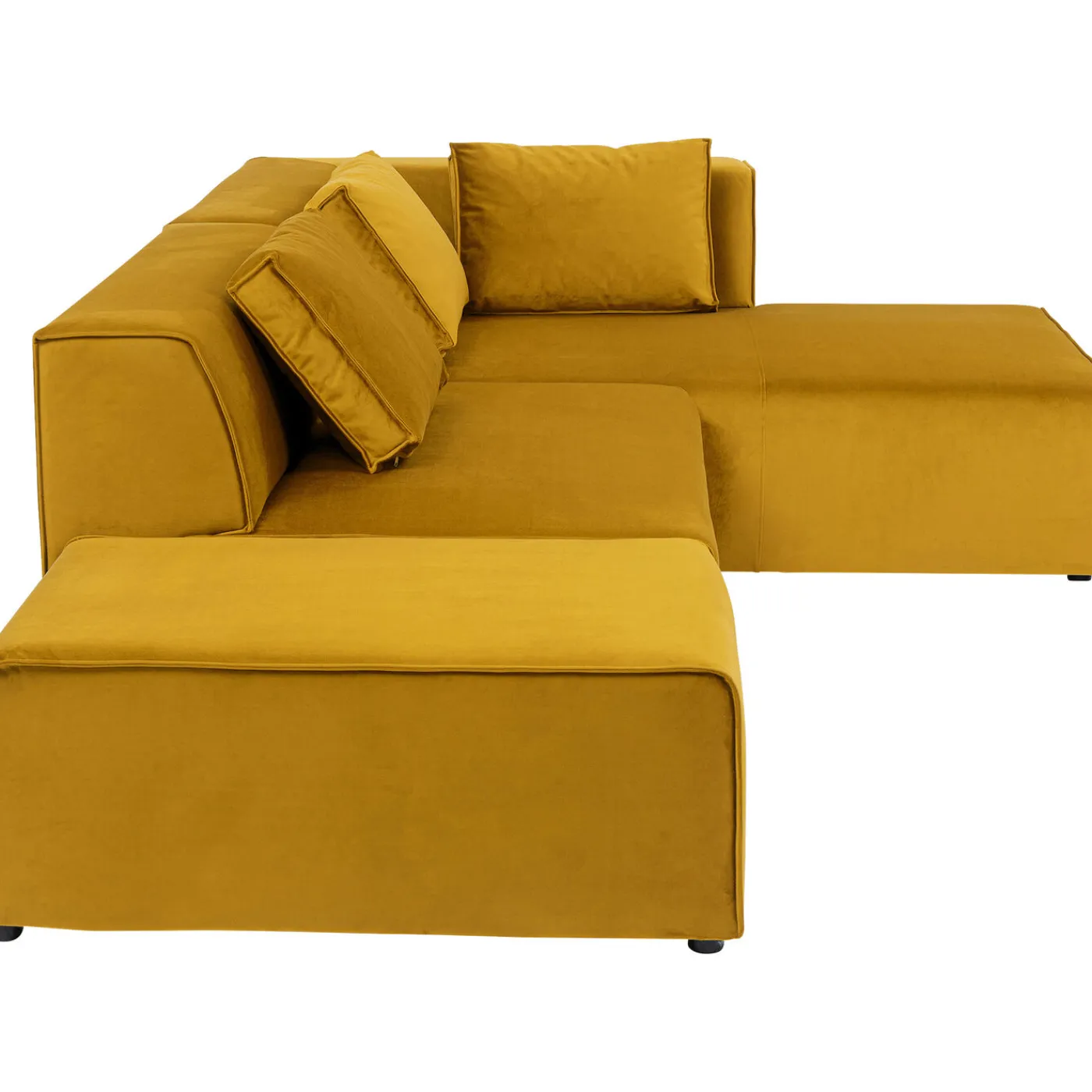 KARE Design Canapés D Angle Infinity Ambre Droite