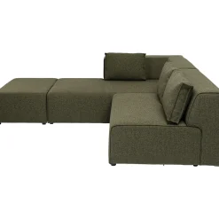 KARE Design Canapés D Angle Infinity Dolce Vert Gauche