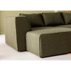 KARE Design Canapés D Angle Infinity Dolce Vert Gauche