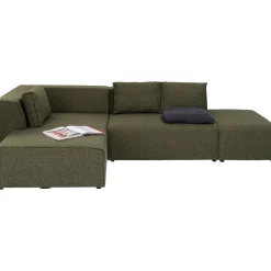 KARE Design Canapés D Angle Infinity Dolce Vert Gauche