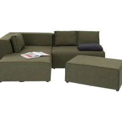 KARE Design Canapés D Angle Infinity Dolce Vert Gauche