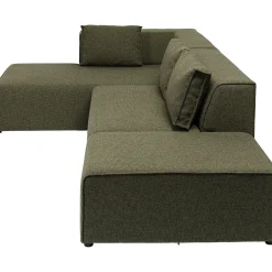 KARE Design Canapés D Angle Infinity Dolce Vert Gauche