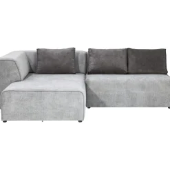 KARE Design Canapés D Angle Infinity Ottomane Gris Gauche