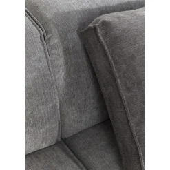 KARE Design Canapés D Angle Infinity Ottomane Gris Gauche