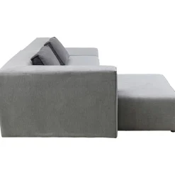 KARE Design Canapés D Angle Infinity Ottomane Gris Gauche