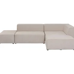 KARE Design Canapés D Angle Infinity Ottomane Creme Droite