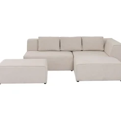 KARE Design Canapés D Angle Infinity Ottomane Creme Droite