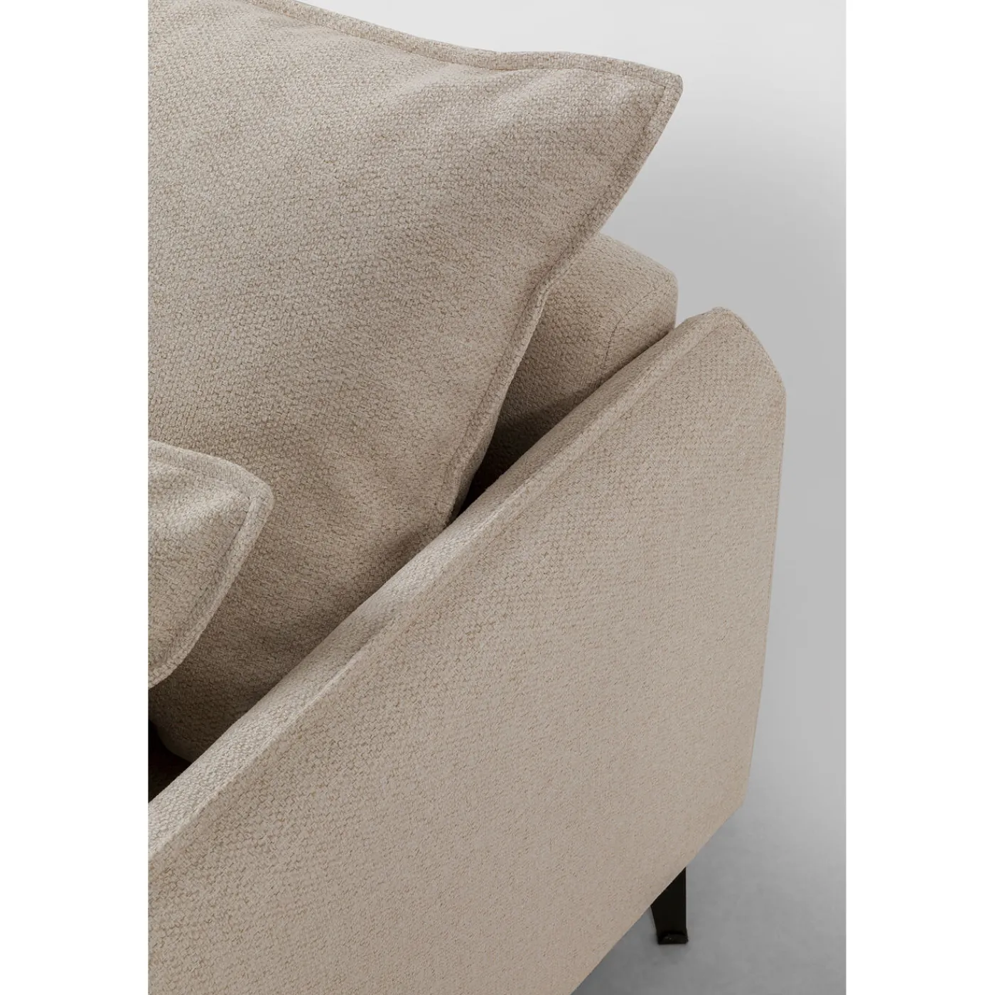 KARE Design Canapés D Angle Monza Droite Creme 296Cm