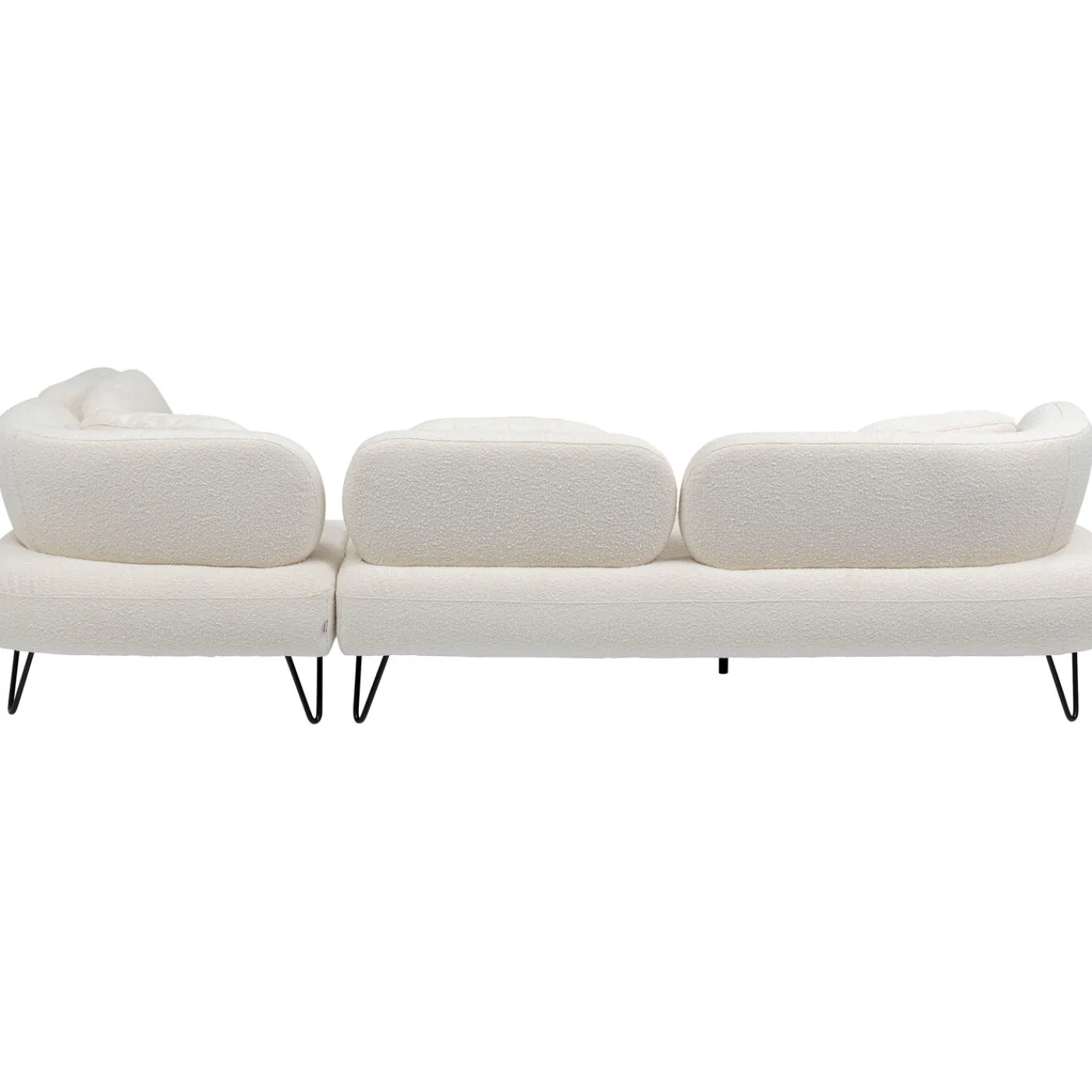 KARE Design Canapés D Angle Peppo Blanc