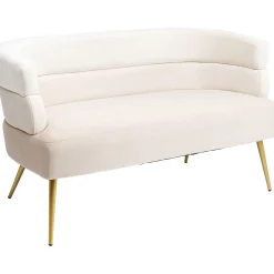 KARE Design Canapés Discovery 2-Places Creme 125Cm