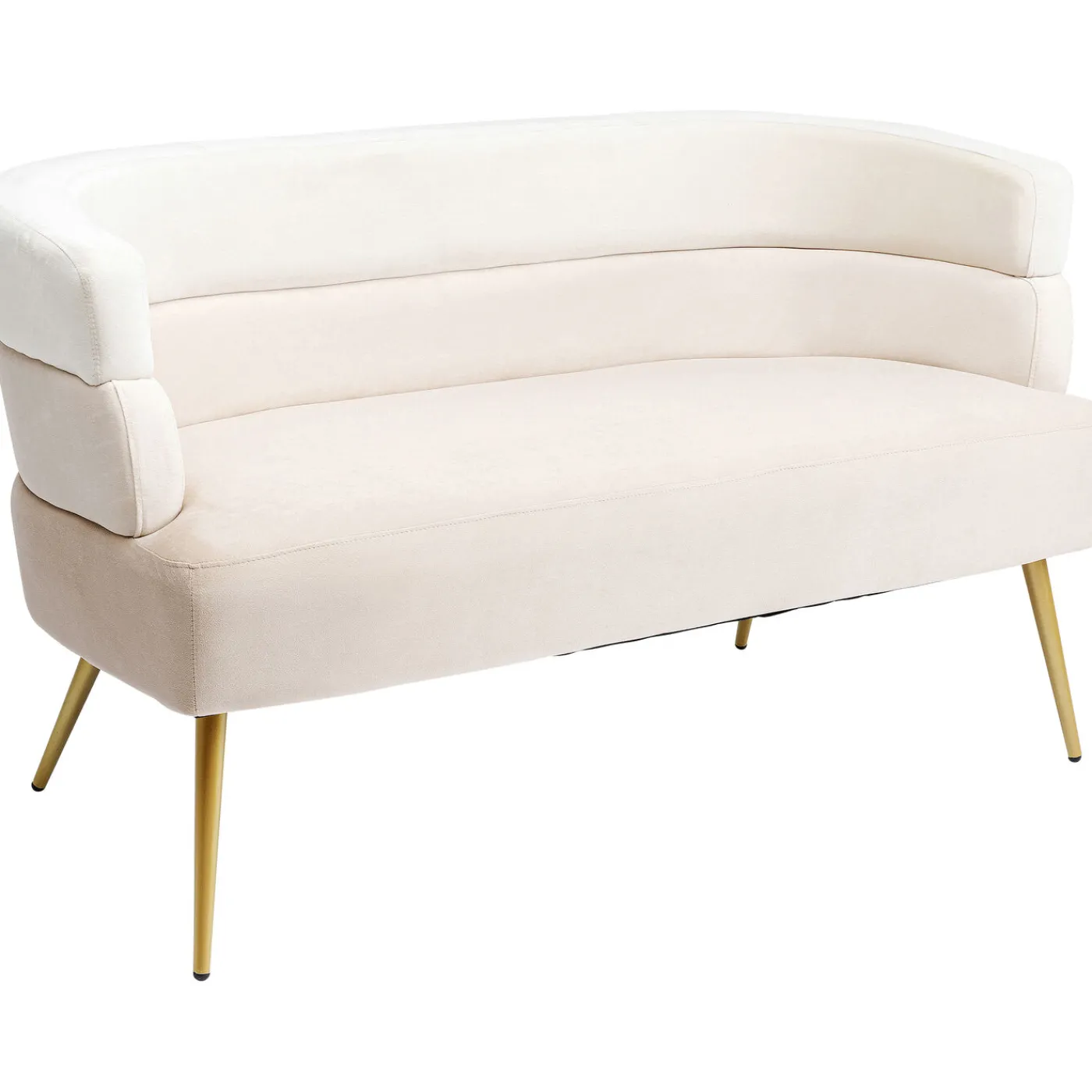 KARE Design Canapés Discovery 2-Places Creme 125Cm