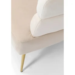 KARE Design Canapés Discovery 2-Places Creme 125Cm
