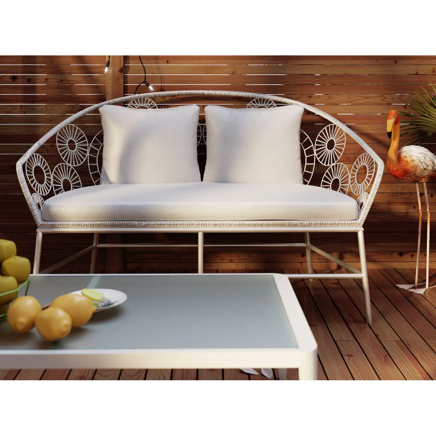 KARE Design Canapés Ibiza Blanc