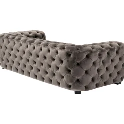 KARE Design Canapés Metropol 3-Places Gris 238Cm