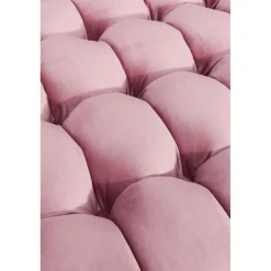 KARE Design Canapés Milchbar 3-Places Velours Mauve