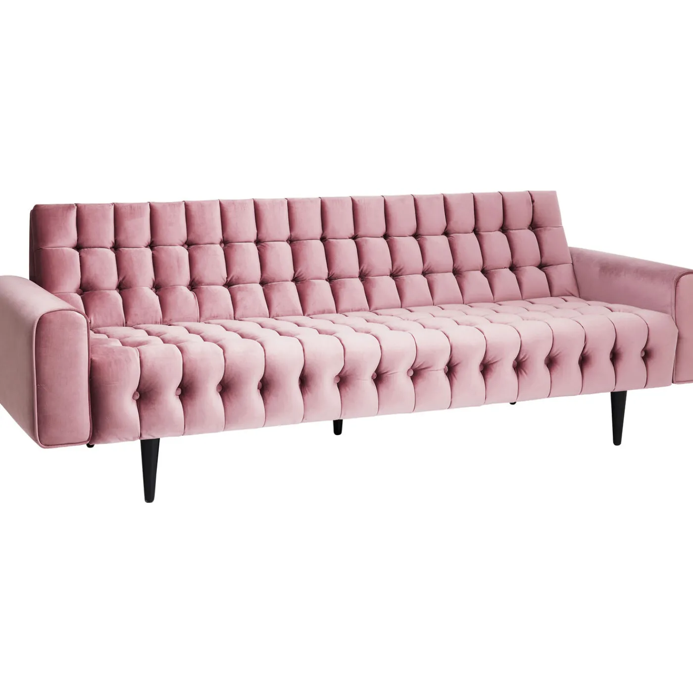 KARE Design Canapés Milchbar 3-Places Velours Mauve