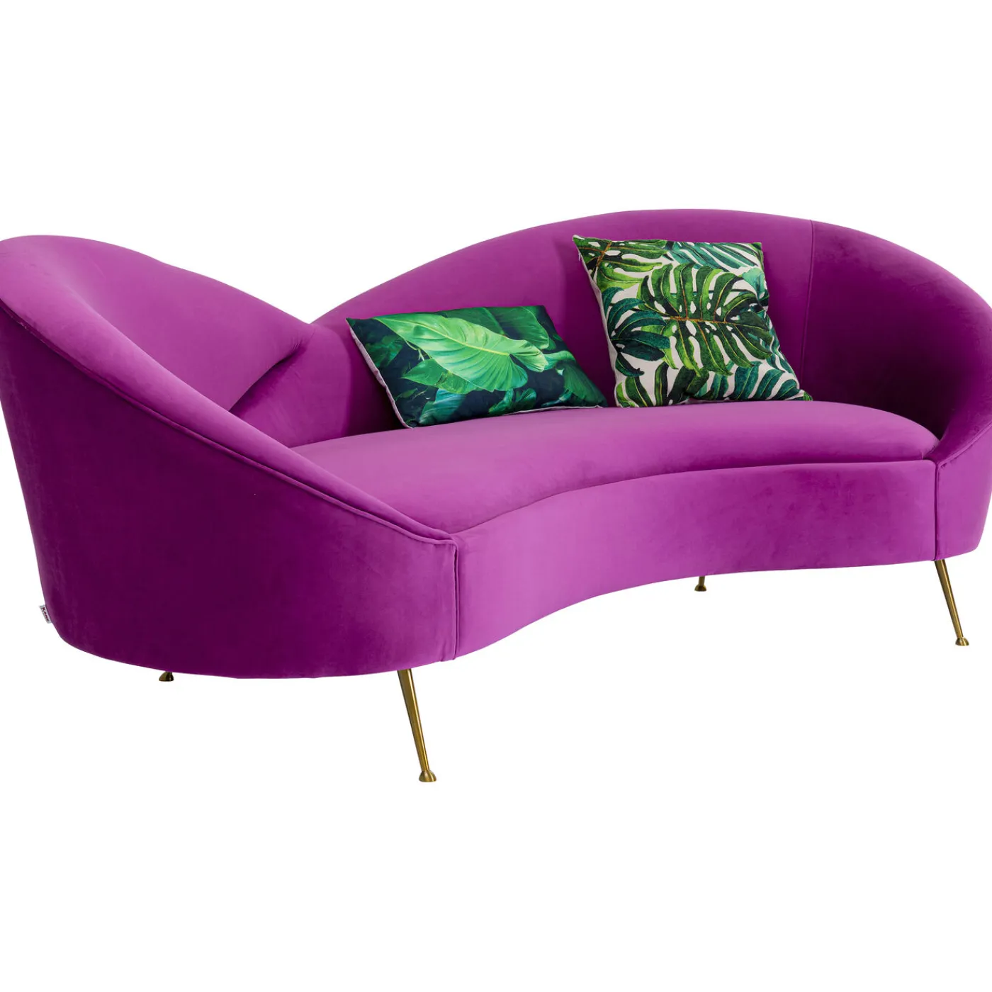 KARE Design Canapés Night Fever 3-Places Violet