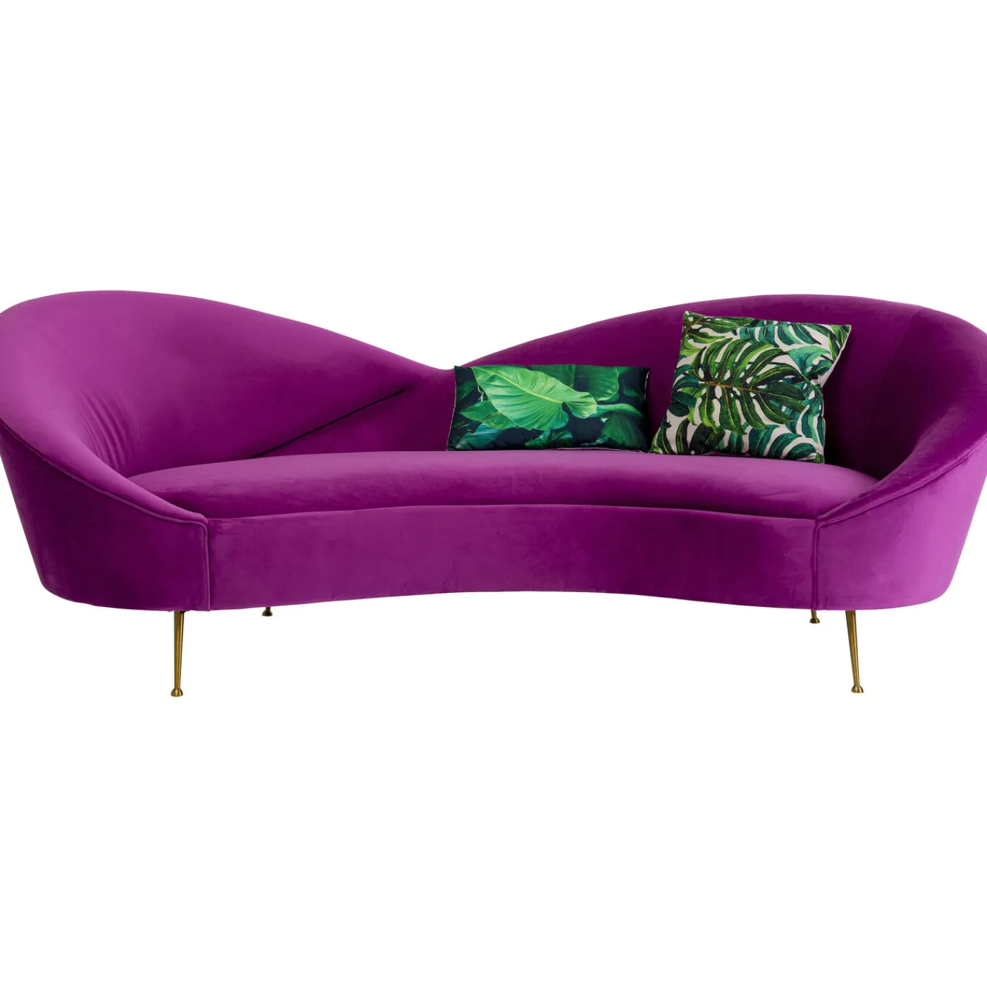 KARE Design Canapés Night Fever 3-Places Violet