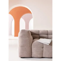 KARE Design Canapés 3-Places Salamanca Gris 240Cm