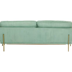 KARE Design Canapés Shirly 3-Places Vert Menthe 221Cm