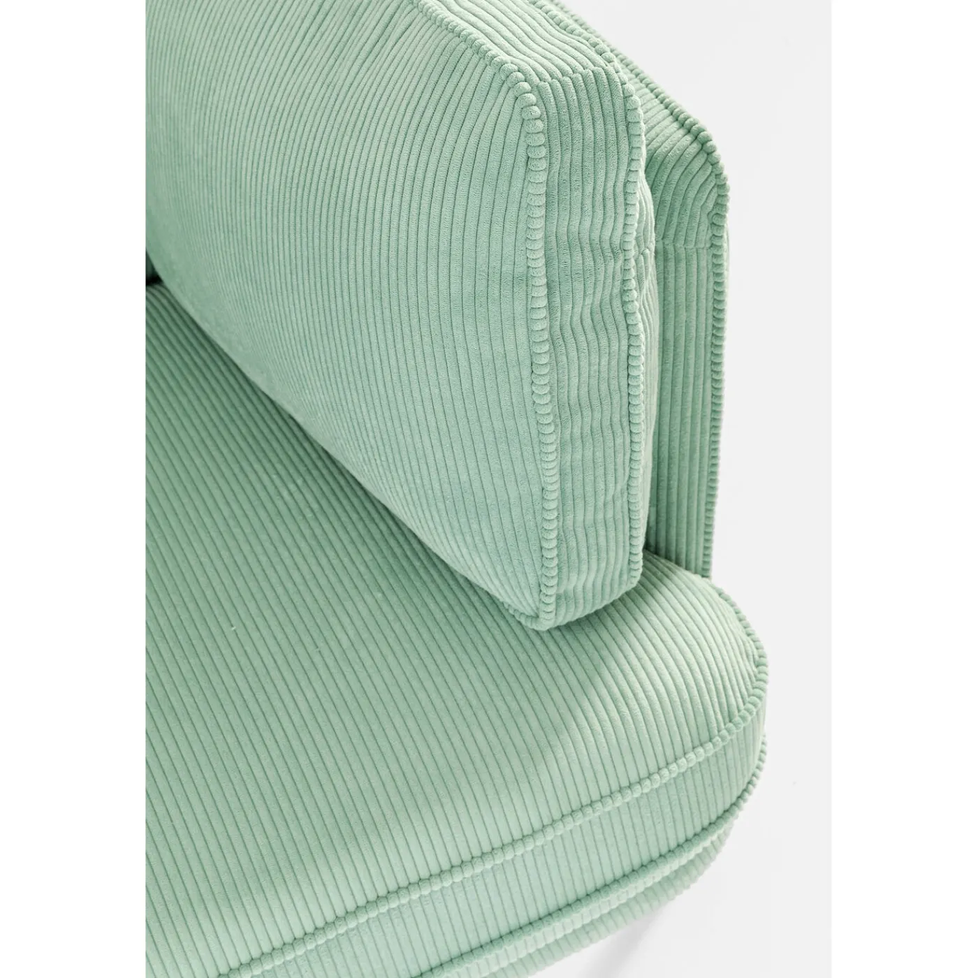 KARE Design Canapés Shirly 3-Places Vert Menthe 221Cm