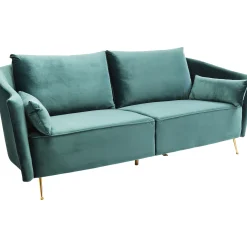 KARE Design Canapés Vegas Forever 3-Places Petrole