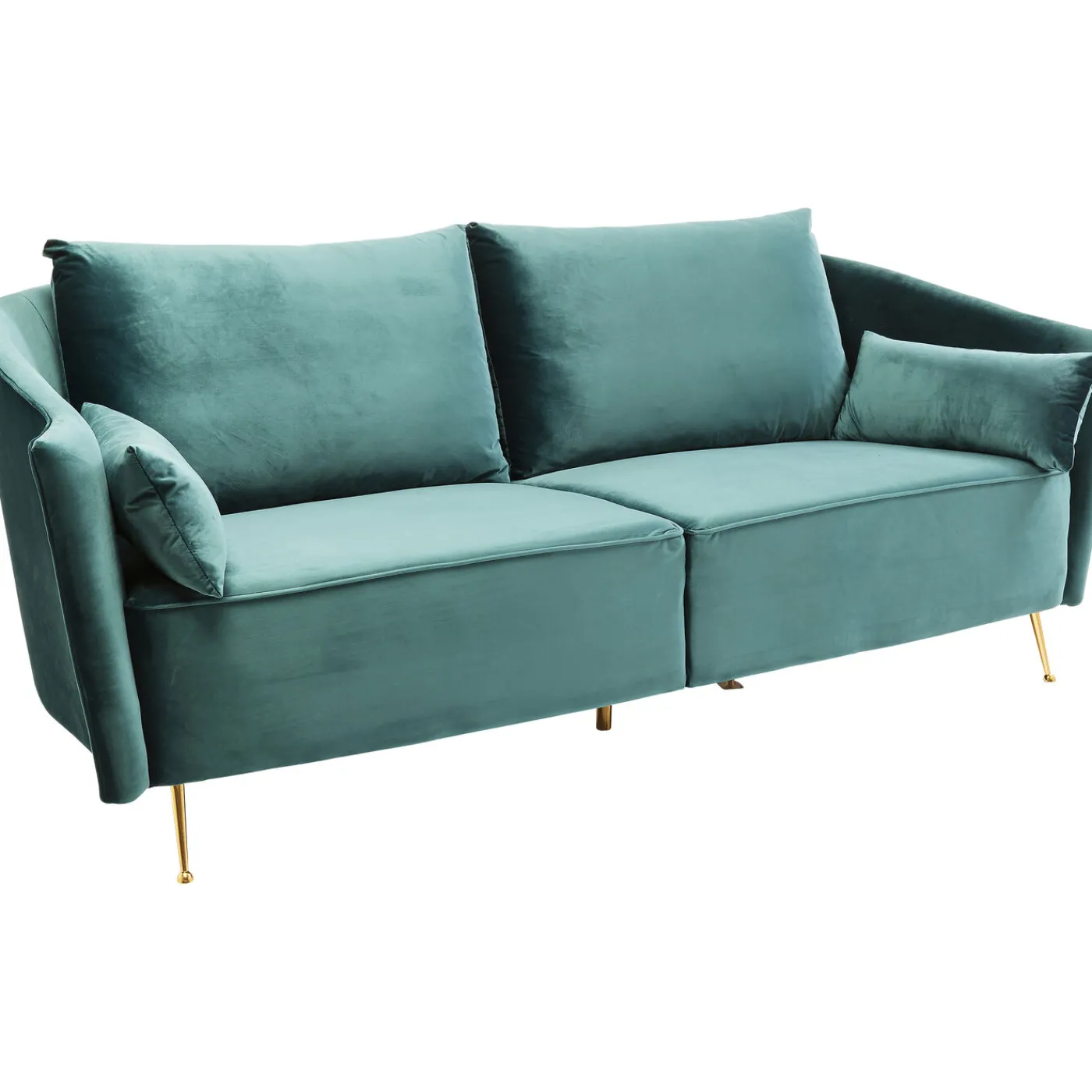 KARE Design Canapés Vegas Forever 3-Places Petrole