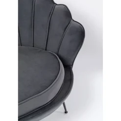 KARE Design Canapés Water Lily 2-Places Noir Gris