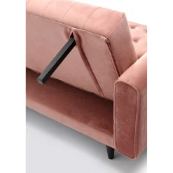 KARE Design Canapés-Lit Milchbar Mauve 219Cm