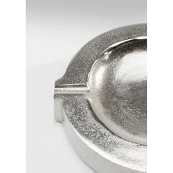 KARE Design Cendrier Classic Alu Argente O20Cm