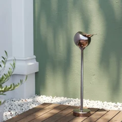 KARE Design Cendrier Sur Pied Spheric Gunmetal