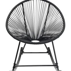 KARE Design Chaise À Bascule Acapulco Noir