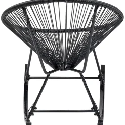 KARE Design Chaise À Bascule Acapulco Noir