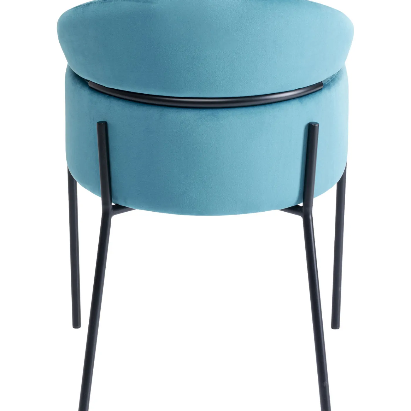 KARE Design Chaise A. Acc. Alexia.Velours Bleu