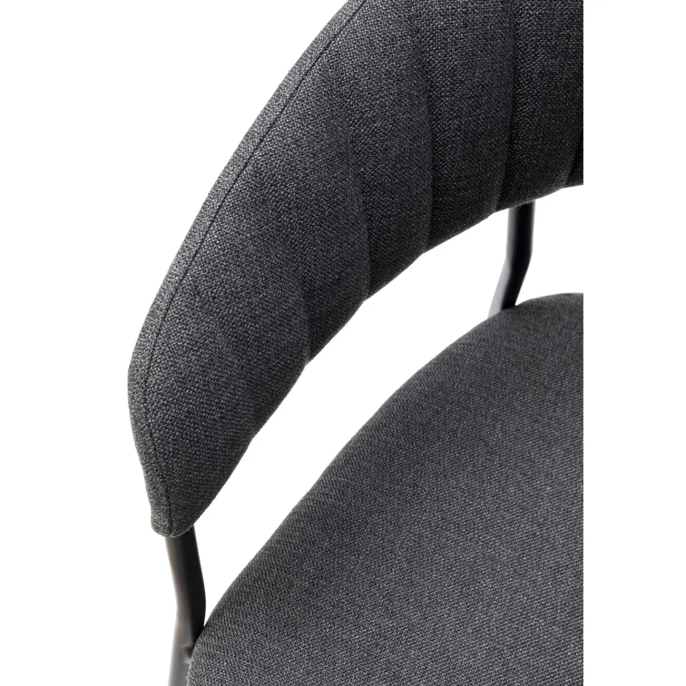 KARE Design Chaise A. Acc. Belle Anthracite (2/Set)