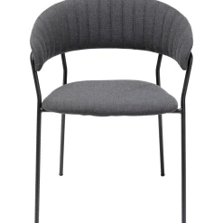KARE Design Chaise A. Acc. Belle Anthracite (2/Set)