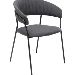 KARE Design Chaise A. Acc. Belle Anthracite (2/Set)