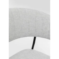 KARE Design Chaise A. Acc. Belle Gris Clair (2/Set)