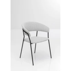 KARE Design Chaise A. Acc. Belle Gris Clair (2/Set)