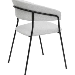 KARE Design Chaise A. Acc. Belle Gris Clair (2/Set)