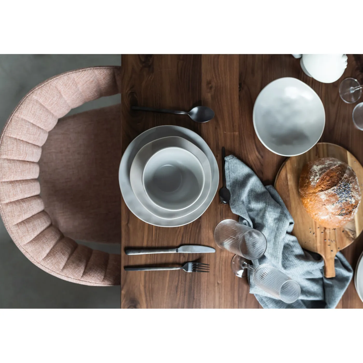 KARE Design Chaise A. Acc. Belle Rose (2/Set)