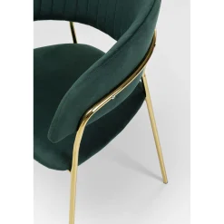 KARE Design Chaise A. Acc. Belle Velvet Vert (2/Set)