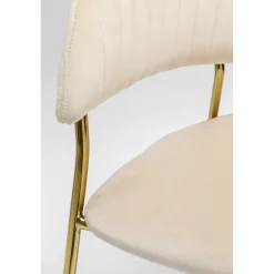 KARE Design Chaise A. Acc. Belle Velvet Creme (2/Set)