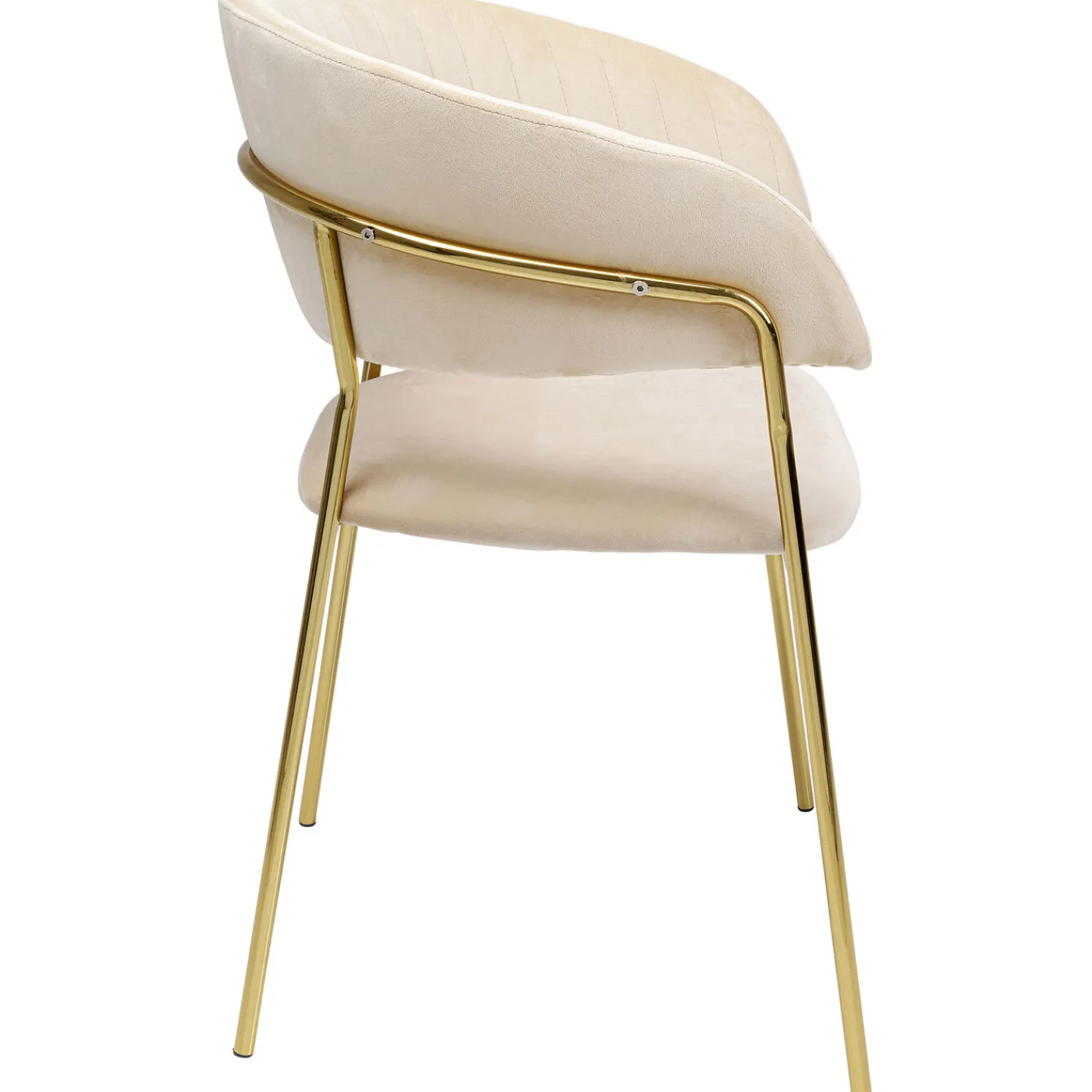 KARE Design Chaise A. Acc. Belle Velvet Creme (2/Set)