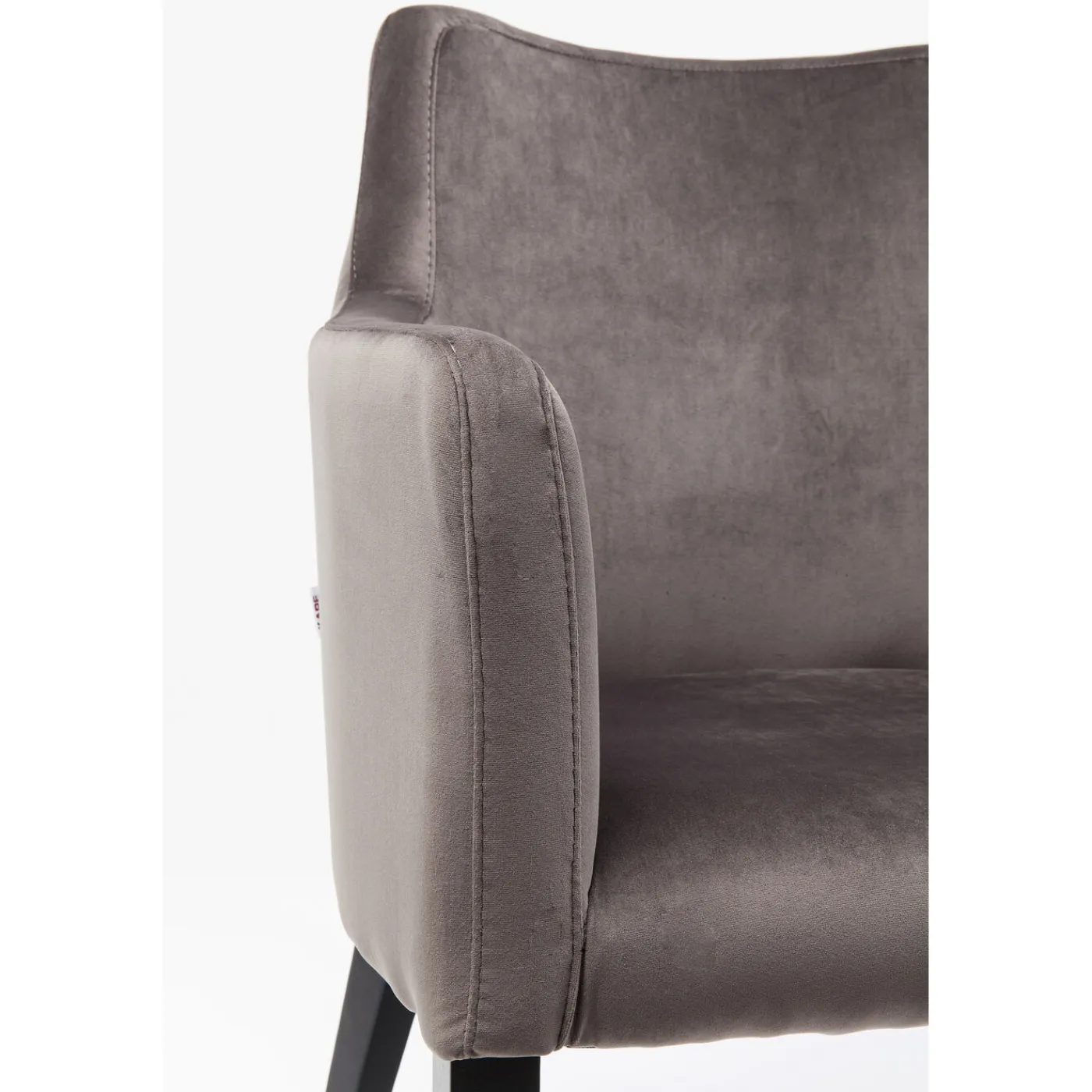 KARE Design Chaise A. Acc. Black Mode Gris