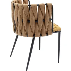 KARE Design Chaise A. Acc. Cheerio Jaune A.Coussin