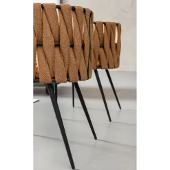 KARE Design Chaise A. Acc. Cheerio Jaune A.Coussin